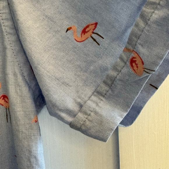 Denim & Flower button down 100% cotton ss - Picture 2 of 6